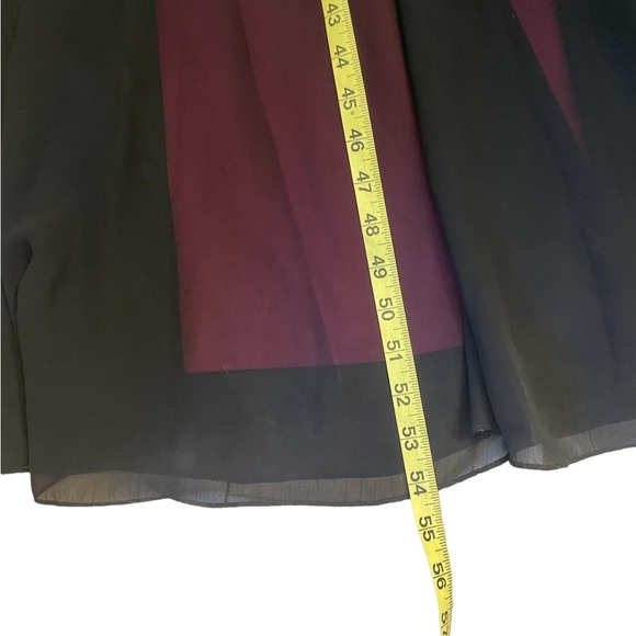 X scape Black Mesh beaded strappy fitted maxi gown size 6 - Picture 11 of 13